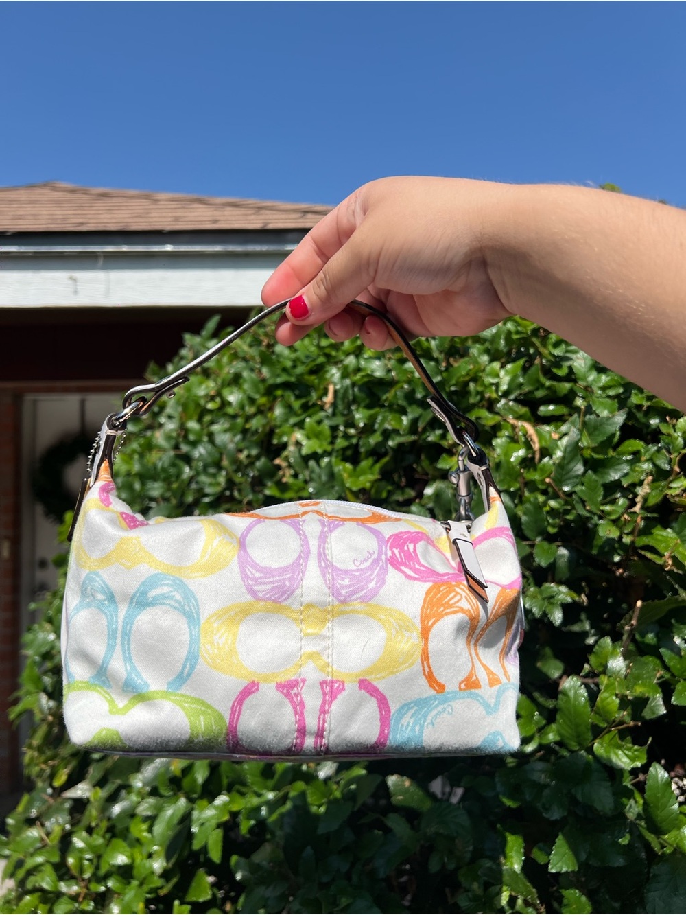 Coach Multicolor Signature Mini bag - Picture 3 of 5